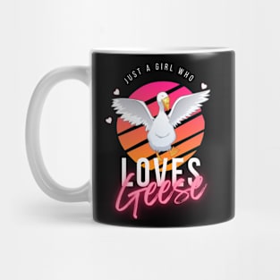 Just A Girl Who Loves Geese Mug